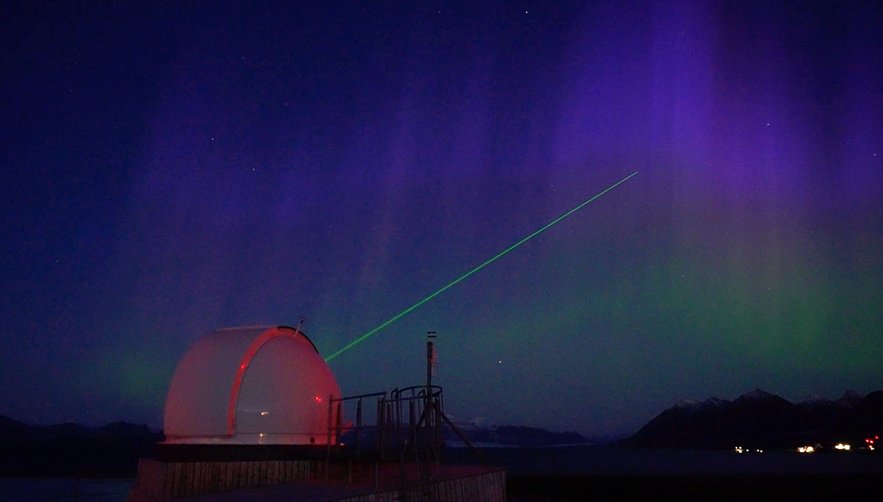 Verdens nordligste satellittlaser satt i drift i Ny-Ålesund