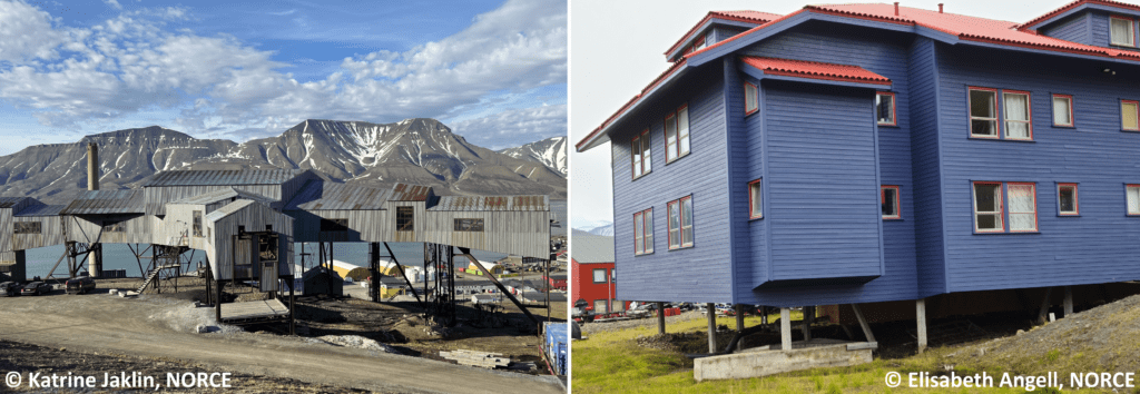 Tinende permafrost truer både kulturarv og moderne bygninger på Svalbard